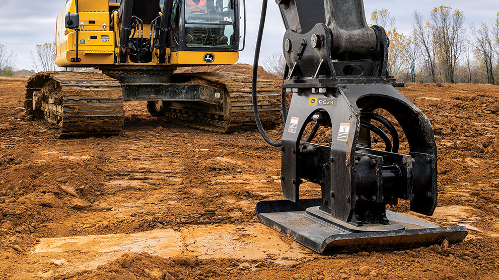John Deere Plate Compactors for Excavators