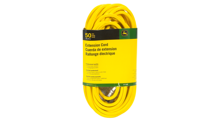 50' Extension Cord w/ lighted end, 14/3 SJEOOW