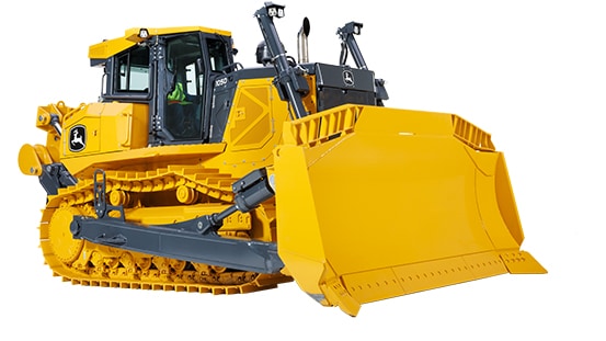 a 1050 P-Tier Crawler Dozer sur un fond blanc