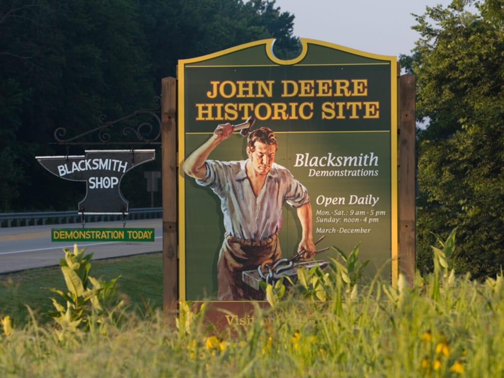 Historic Site John Deere Attraction in Grand Detour, Illinois John