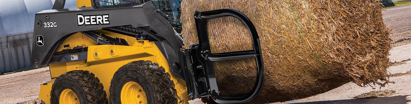 Accessoires AG pour l’équipement de construction compact de John Deere