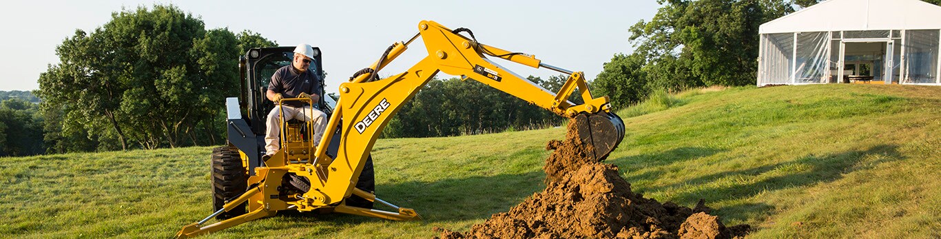 Accessoires de rétrocaveuse pour John Deere