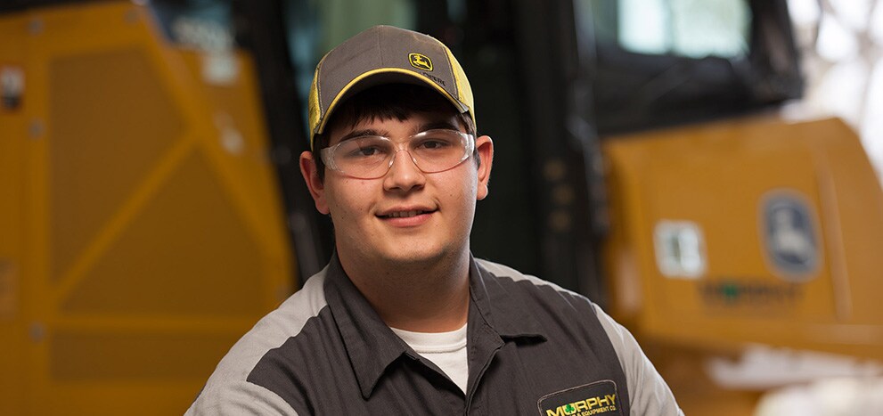Nick Fisichella, student at Southeast Community College poses for a photo