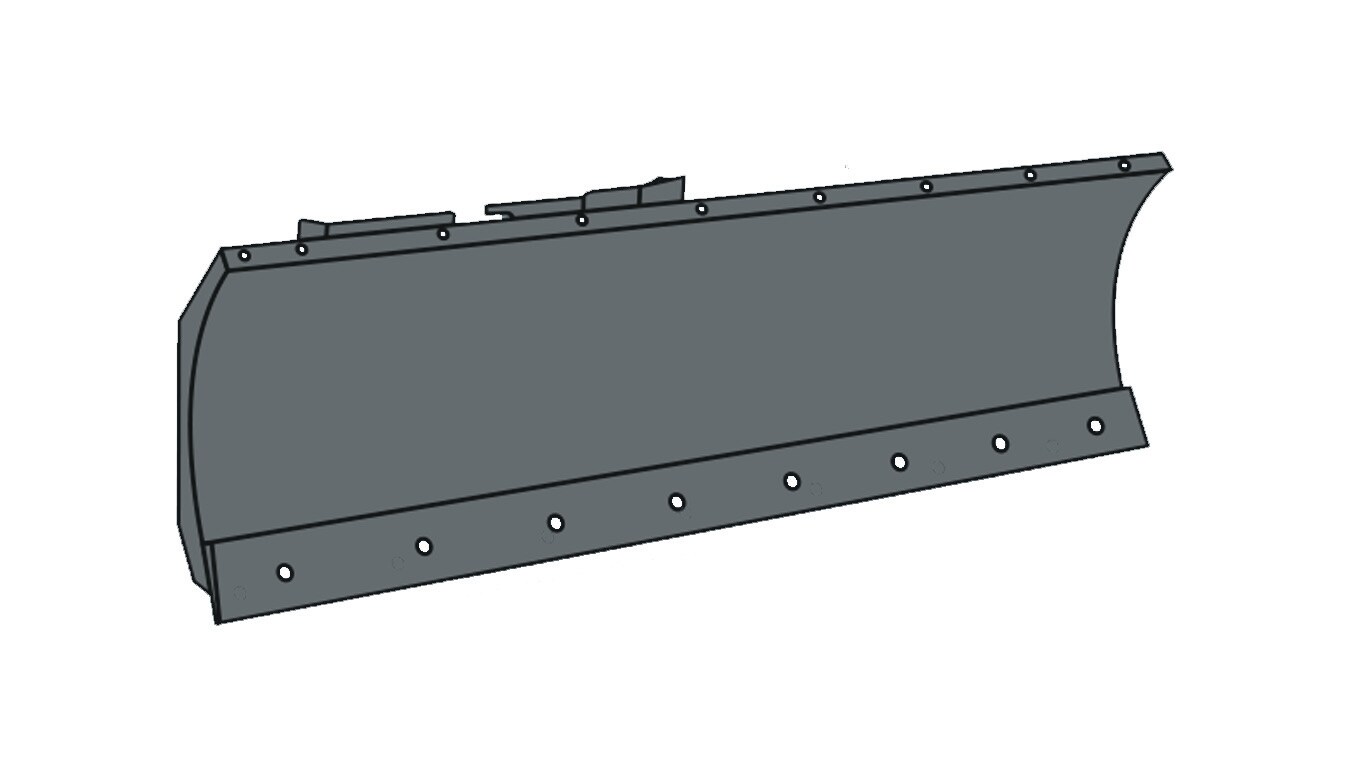 graphic of a snow or utility blade for scooping snow