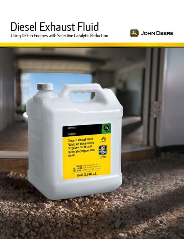 Brochure sur le fluide d'échappement diesel