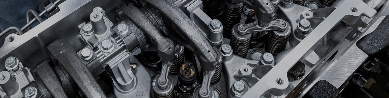 Vue de coupe d’un piston de moteur de catégorie finale 4