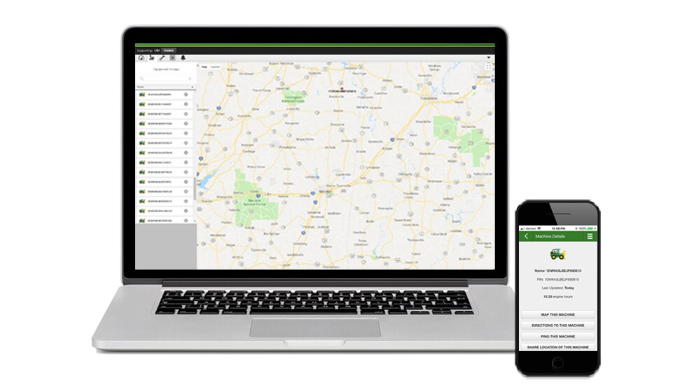Abatteusesgroupeuses chenillées John Deere CA