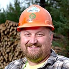 Eric Poehlman, Foreman of Sanville Logging