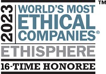 Logo pour les entreprises les plus éthiques au monde en 2023