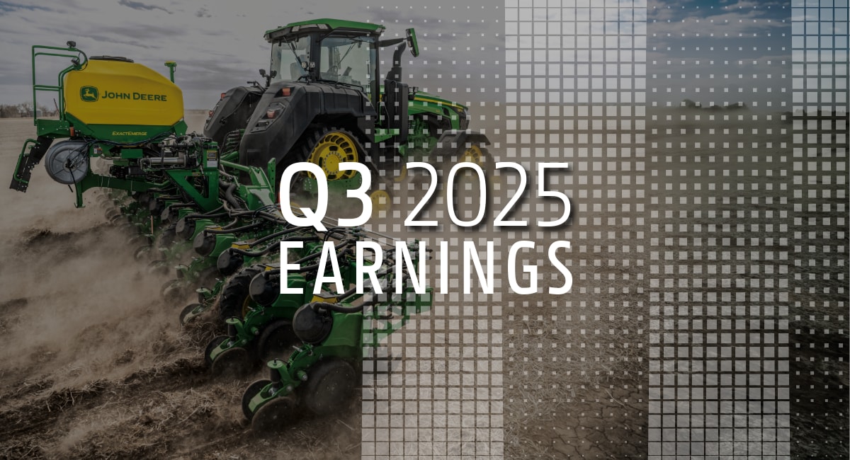 Deere Third Quarter Net Income 2025