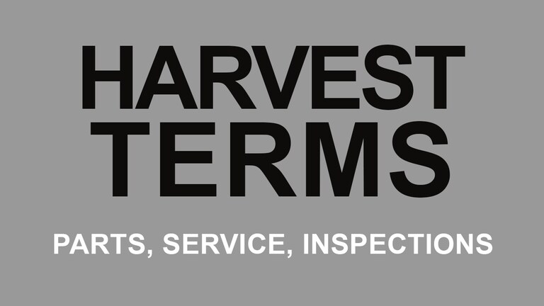 Harvest Terms