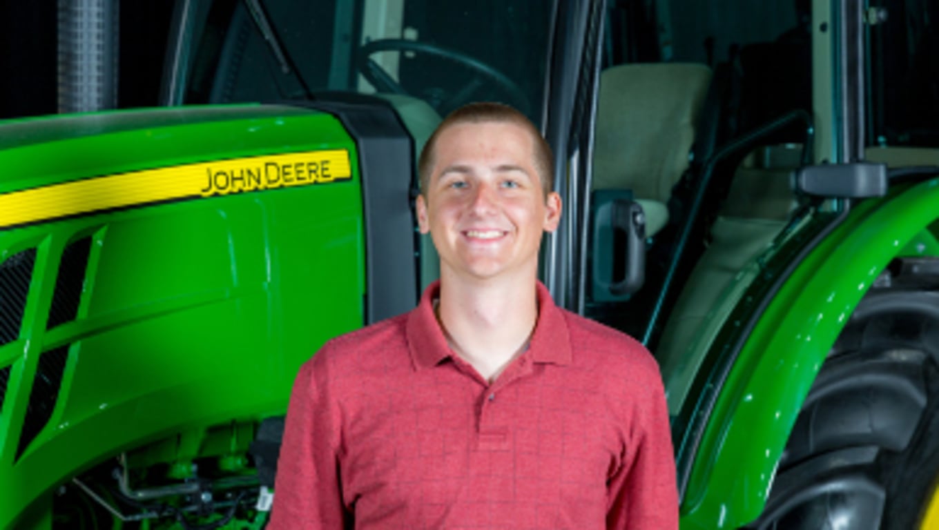 Keith, John Deere Intern