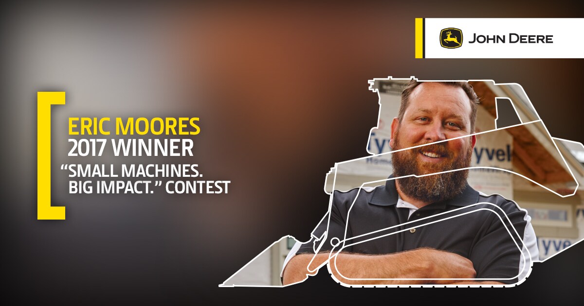 Eric Moores, gagnant du concours