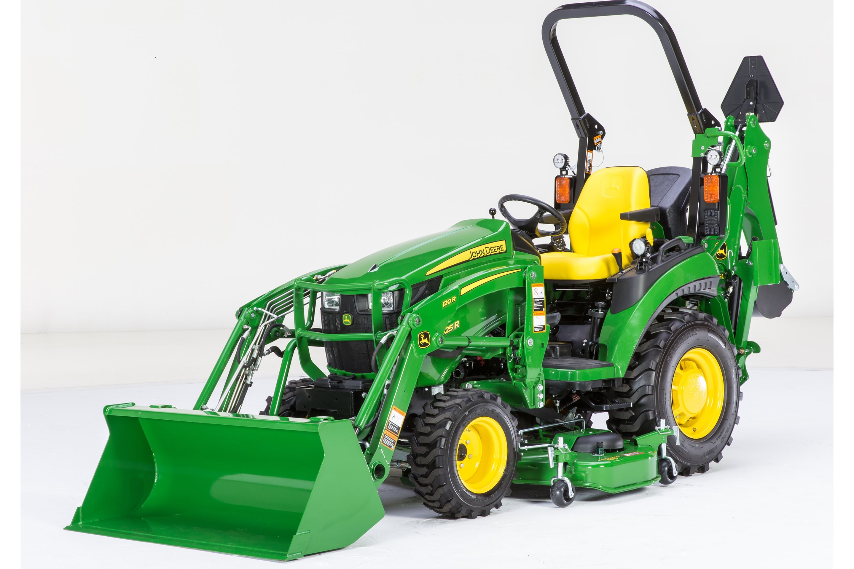 John Deere 2025R Compact Tractor is Redesigned for Model Year 2017