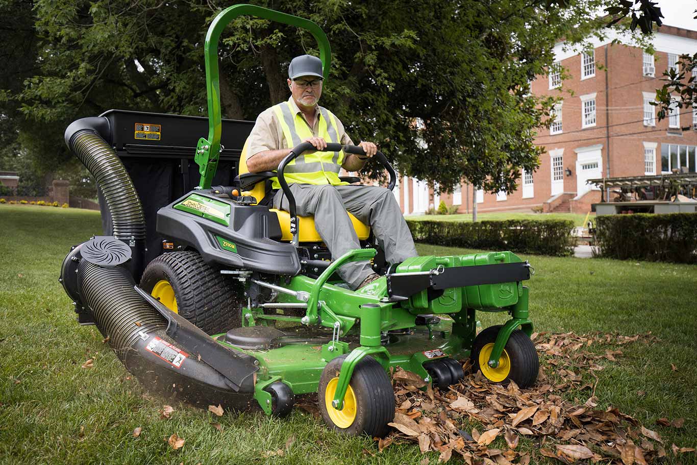 Système de récupération à trois sacs de John Deere