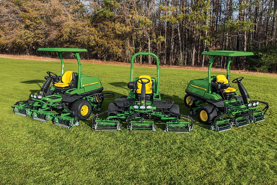 The 6080A, 6500A and 6700A PrecisionCut™ Fairway Mowers provide an economical mowing solution