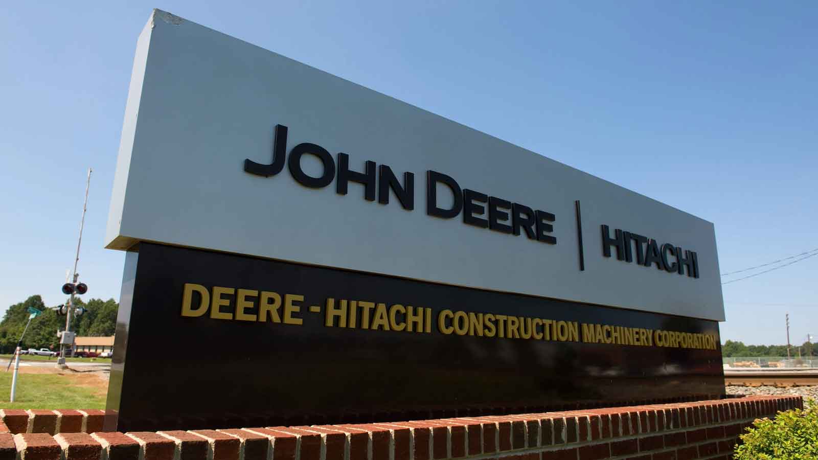 Deere-Hitachi manufacturing facility in Kernersville, North Carolina produces hydraulic construction and mining excavators.