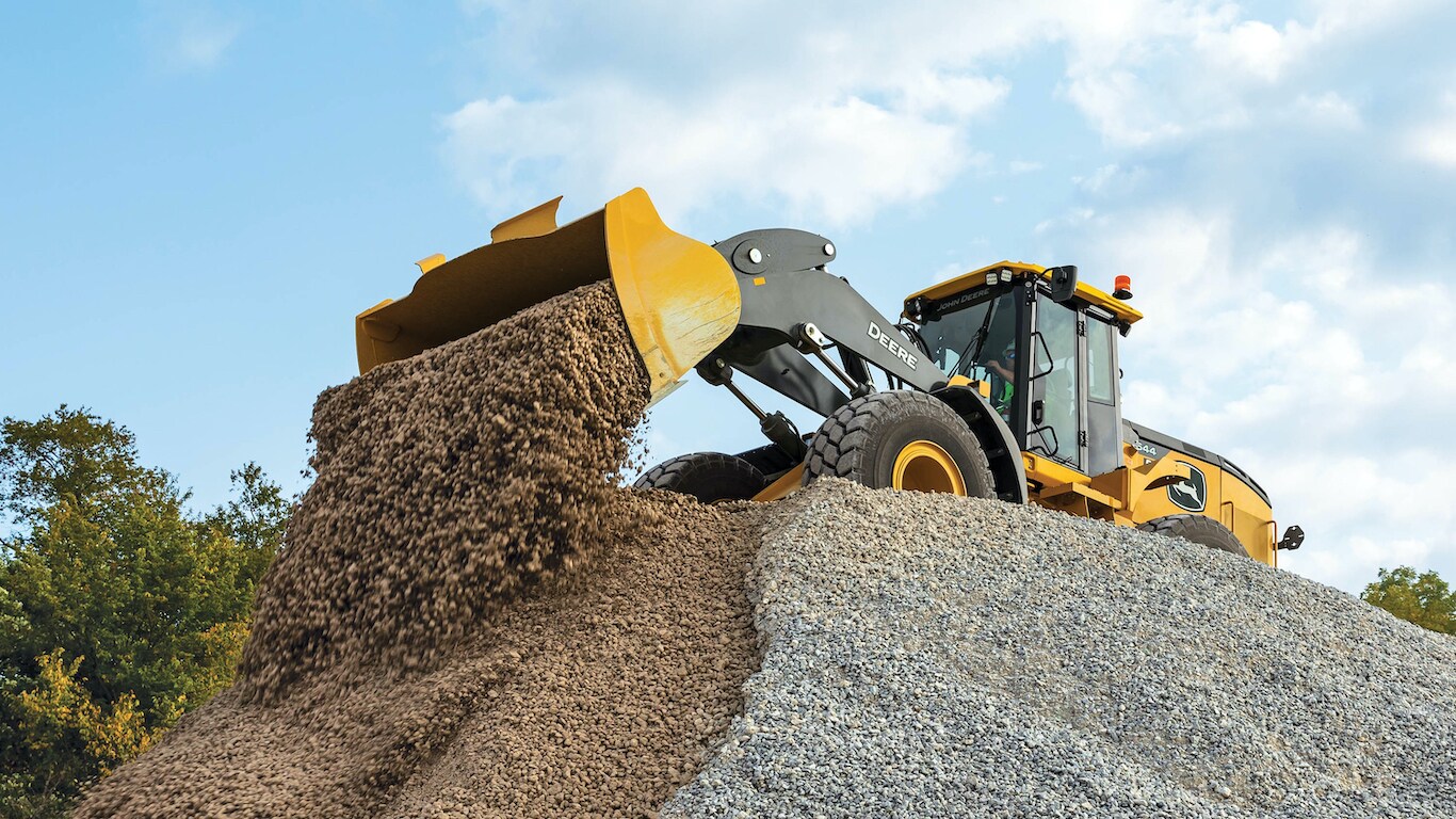 644 P-Tier Wheel Loader working on site