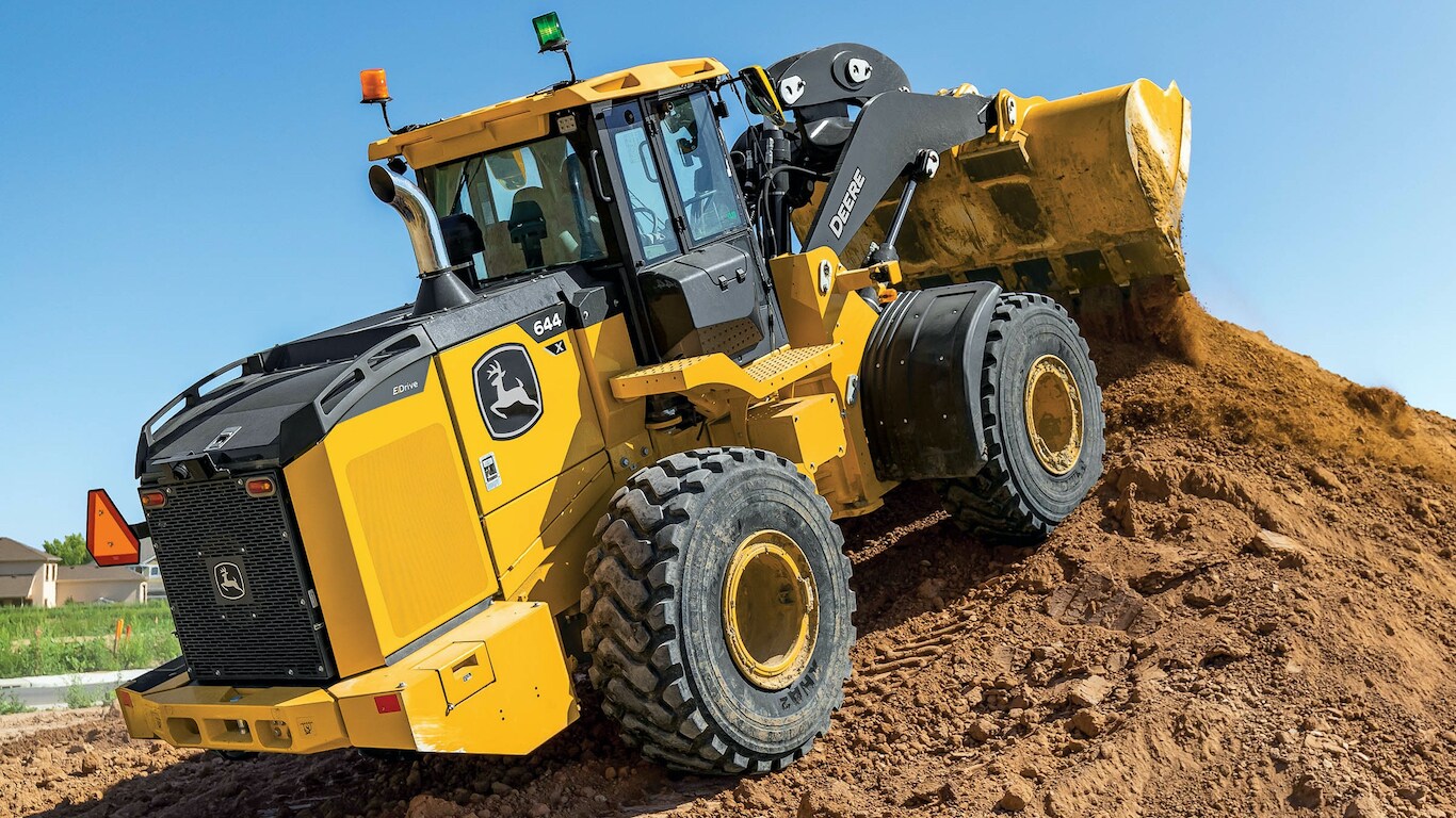644 X-Tier Wheel Loader working on site