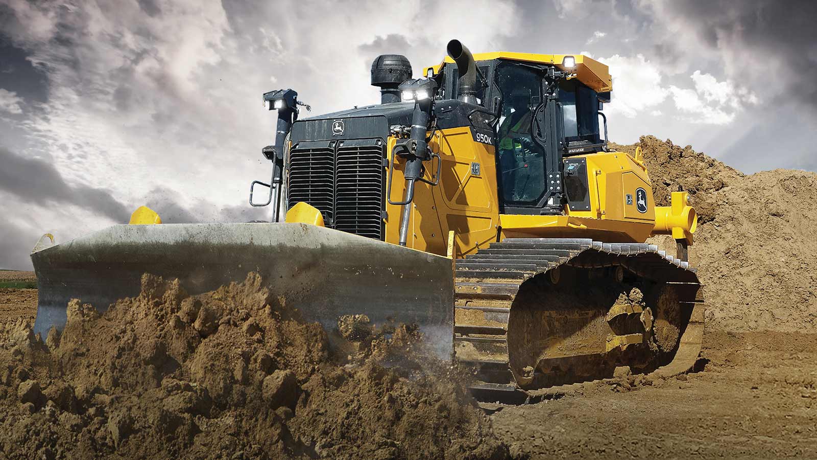 950K dozer on worksite