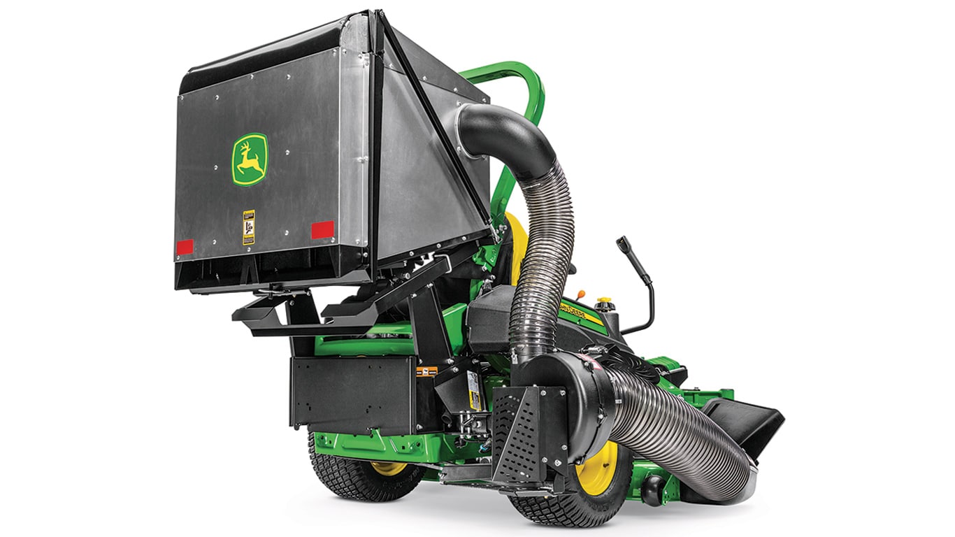Dump-From-Seat Material Collection System