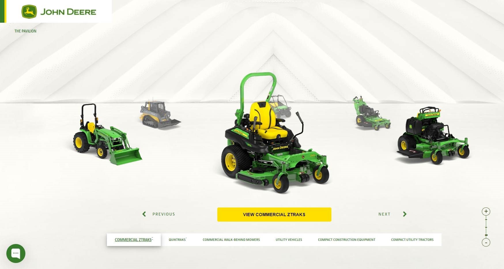 Le pavillon virtuel de John Deere