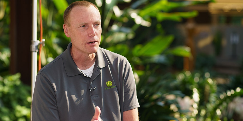 Jahmy Hindman, directeur de la technologie de John Deere