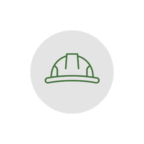 icon of construction hard hat