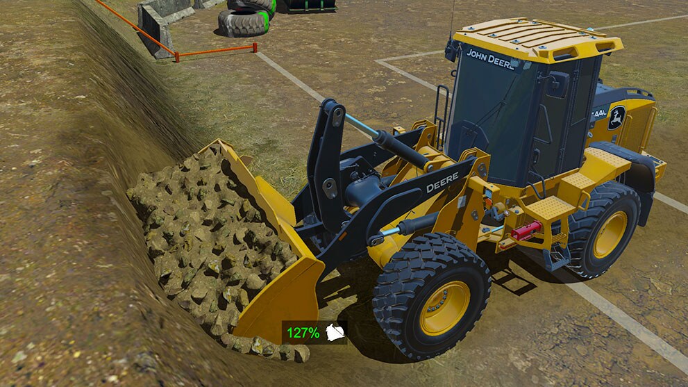 Wheel Loader Construction Simulators John Deere CA