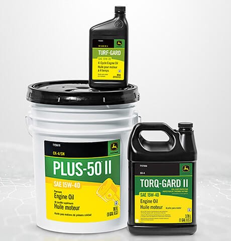 a John Deere oil drum
