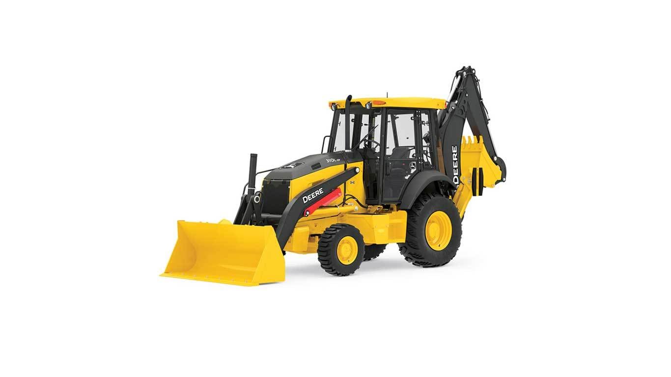 310L EP Backhoe studio image on a white background