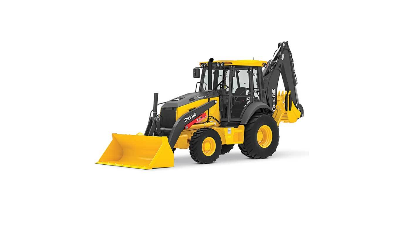 310SL HL Backhoe Studio image on a white background