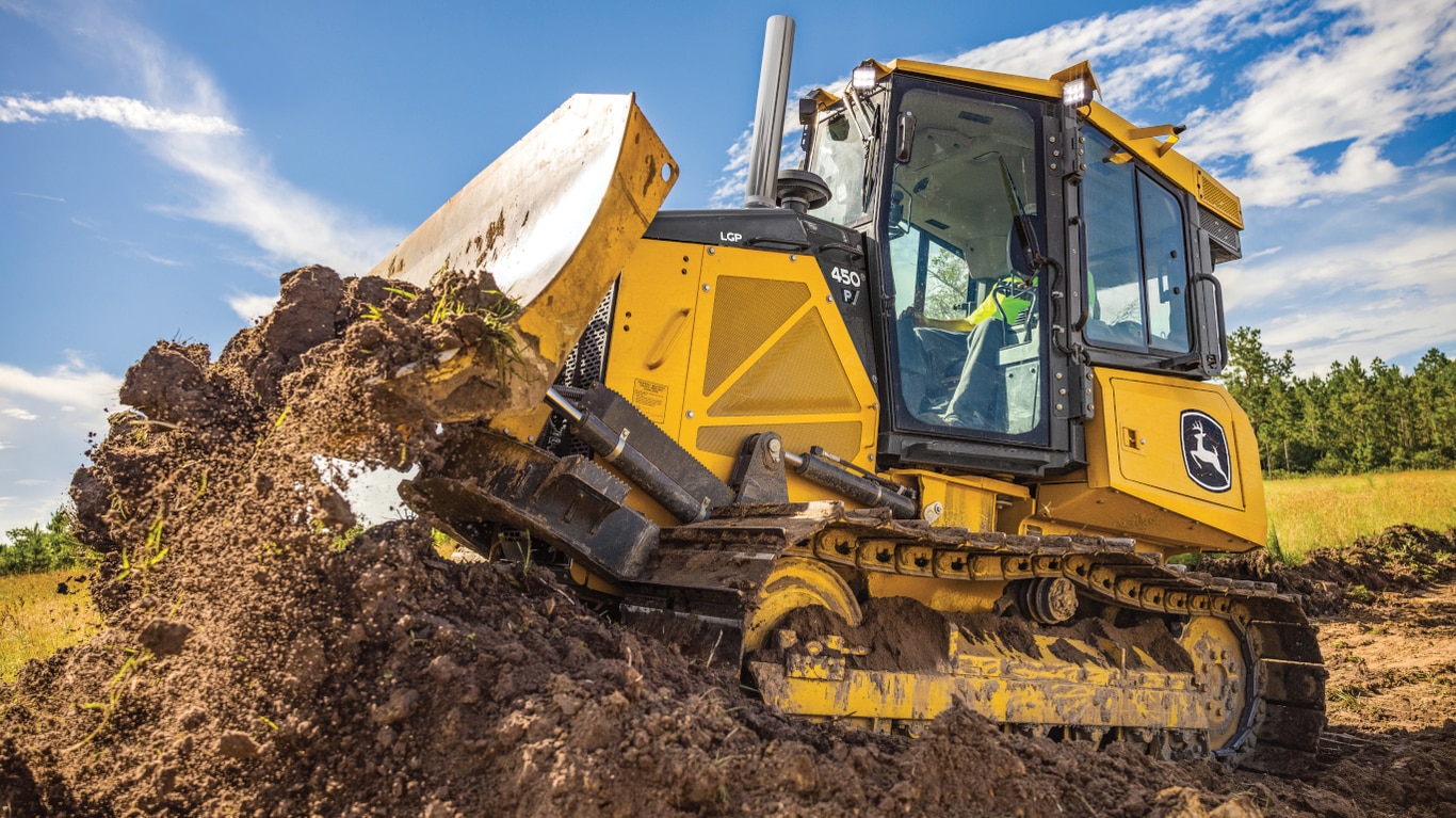 450 PTier Dozer John Deere CA