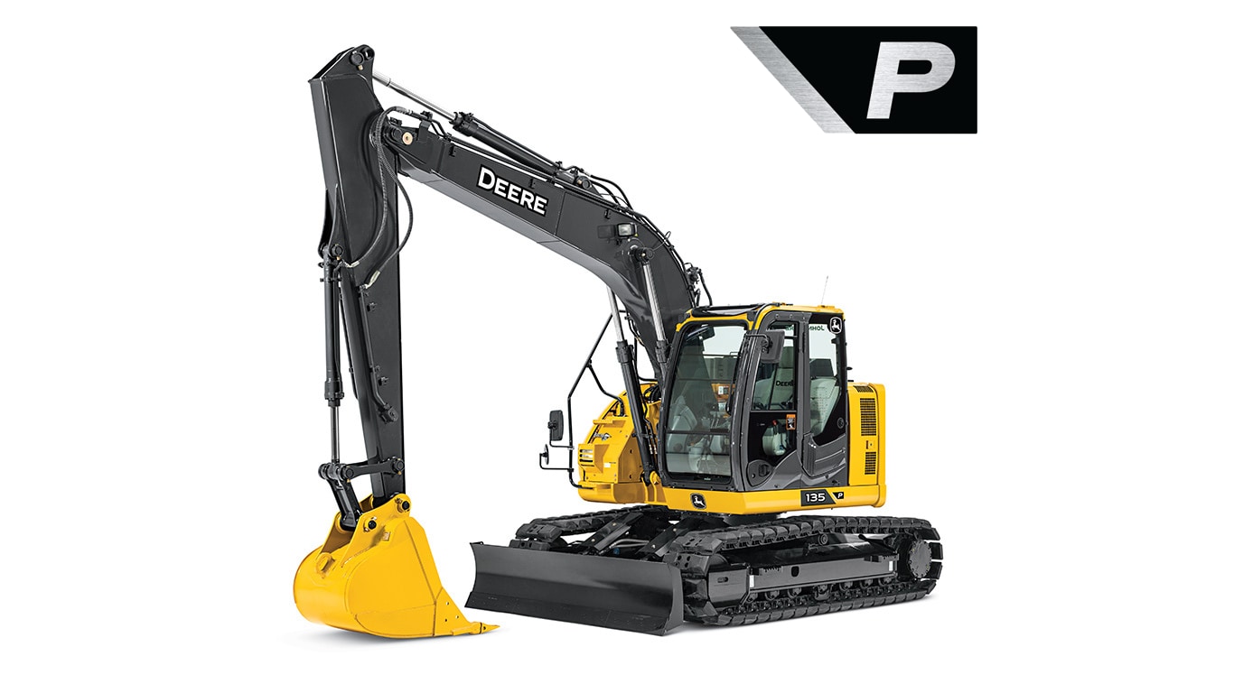 Studio image of 135 P-Tier Excavator