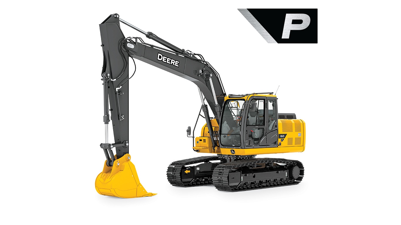 Studio image of 160 P-Tier Excavator