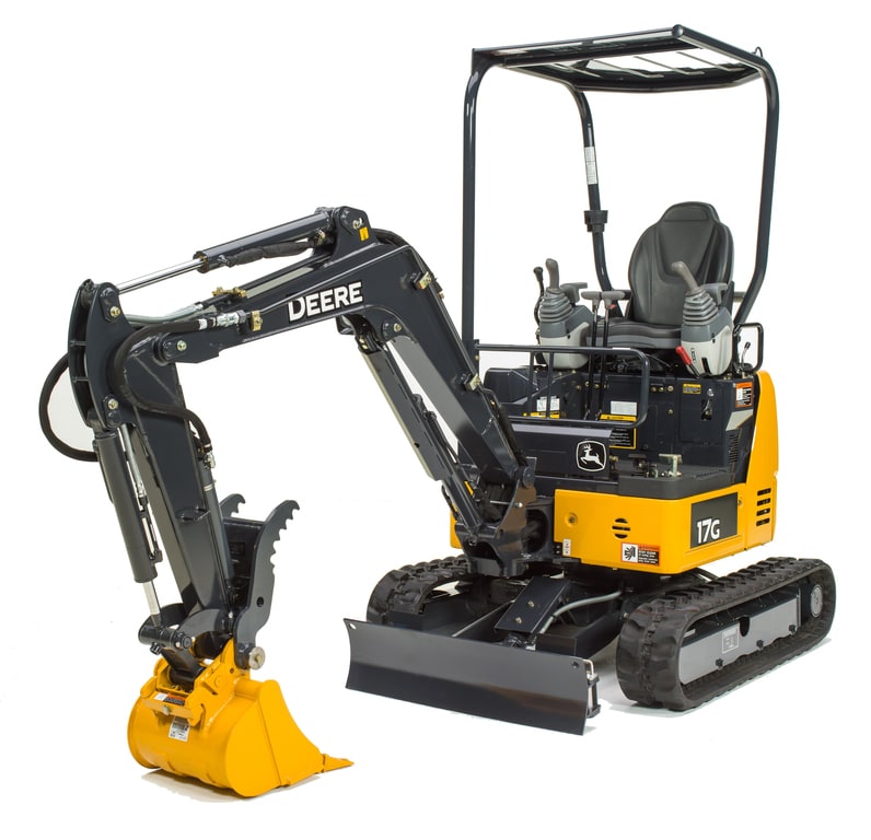 17g Compact Mini Excavator John Deere Ca