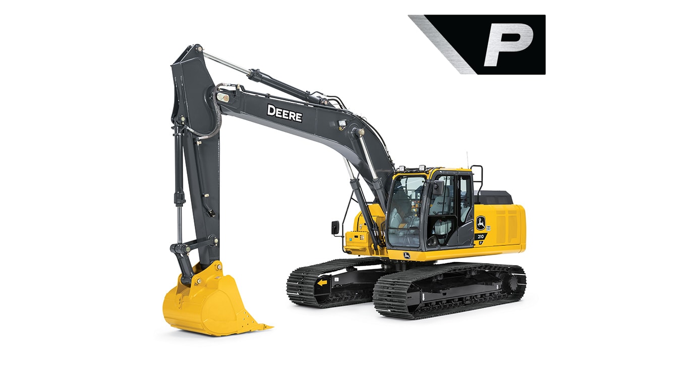 Studio image of 210 P-Tier Excavator