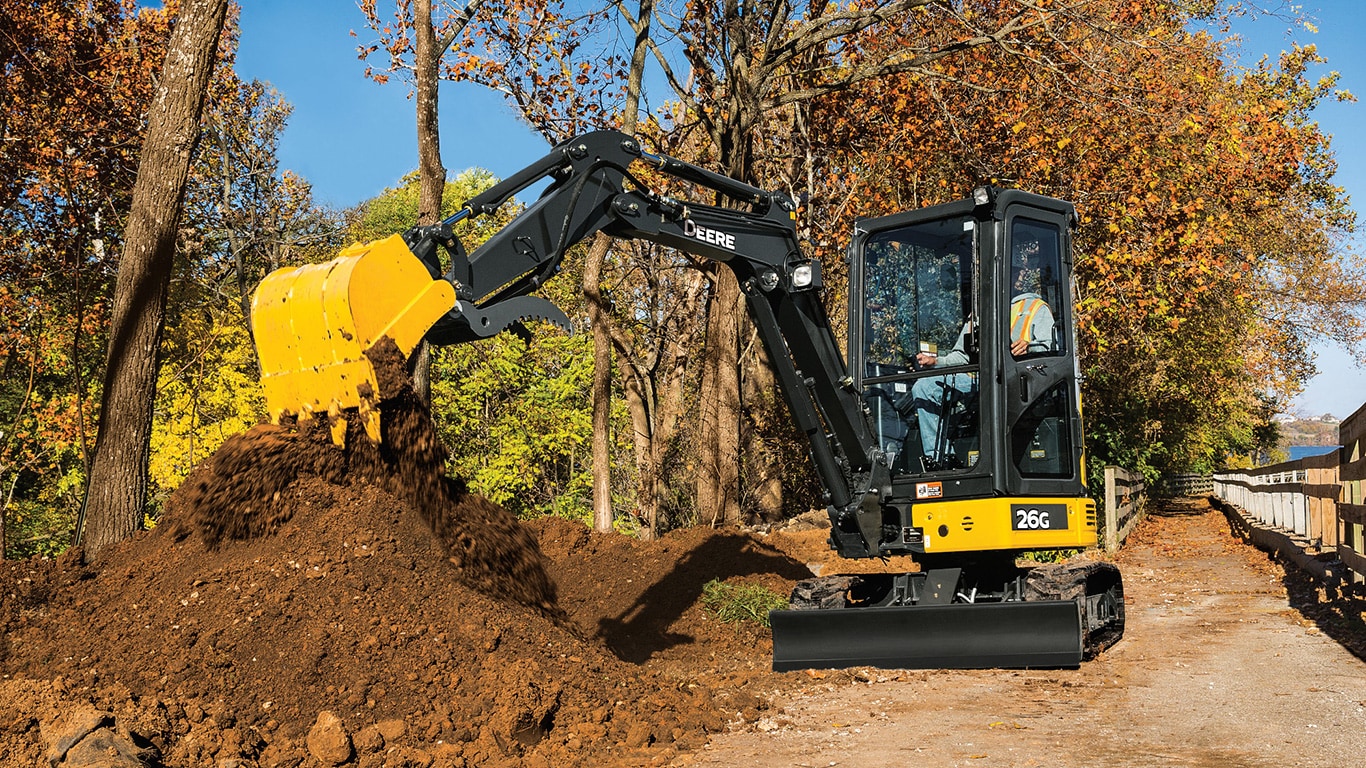 excavators 26g