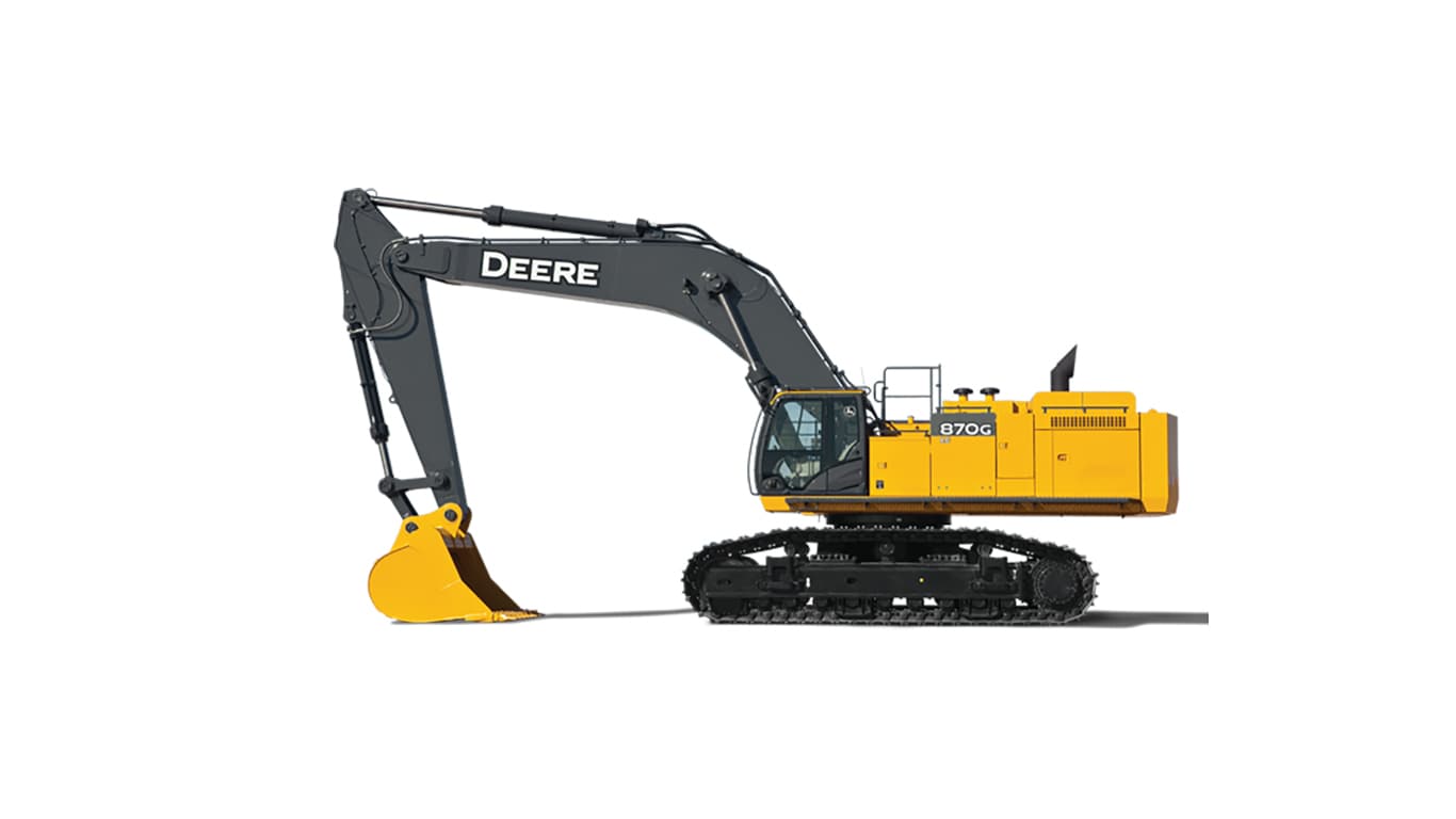 870G LC | Excavator | John Deere CA