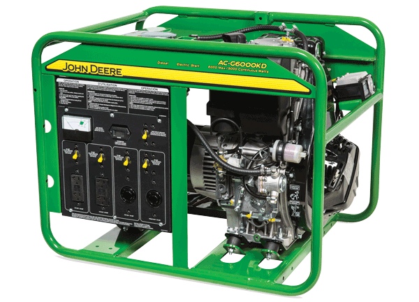 John Deere AC-G6000KD generator