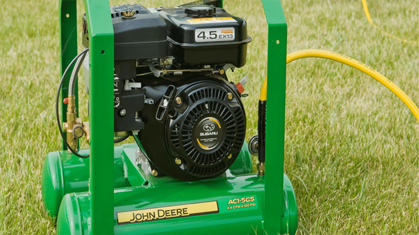 John deere best sale portable air compressor