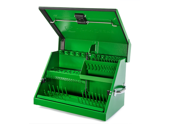 Rodac BTD-420061DS Green and black 6 drawer tool cabinet with casters 42 x  18 x 35