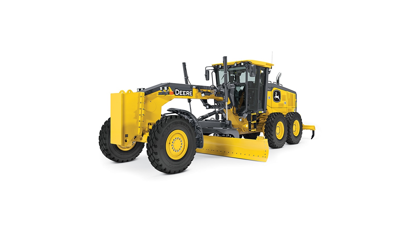 672G/GP motor grader on white background