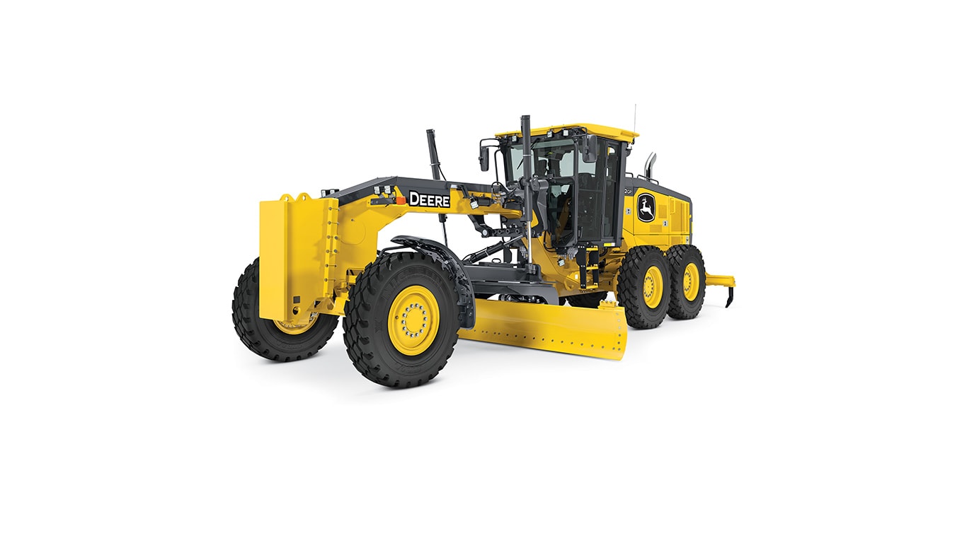 872G/GP motor grader on white background