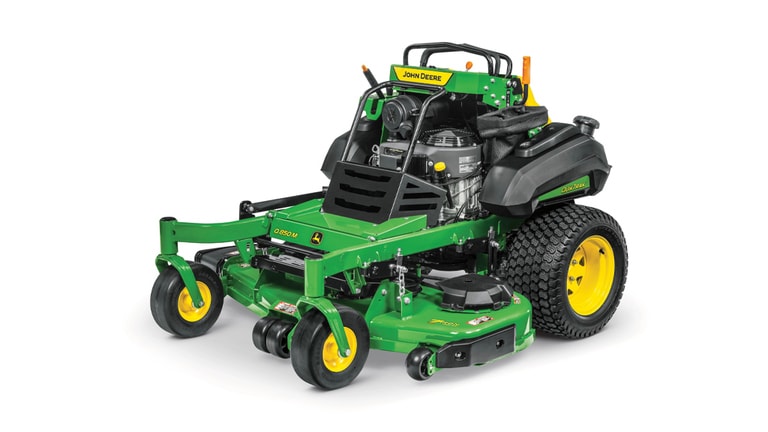 Studio image of the Q850M QuikTrak Stand-on mower