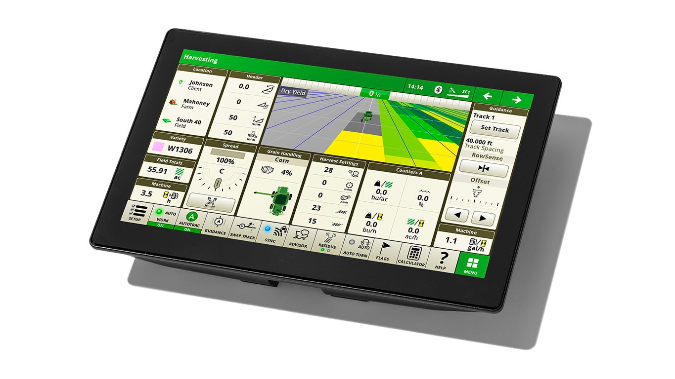 Photo d'un afficheur universel John Deere G5Plus