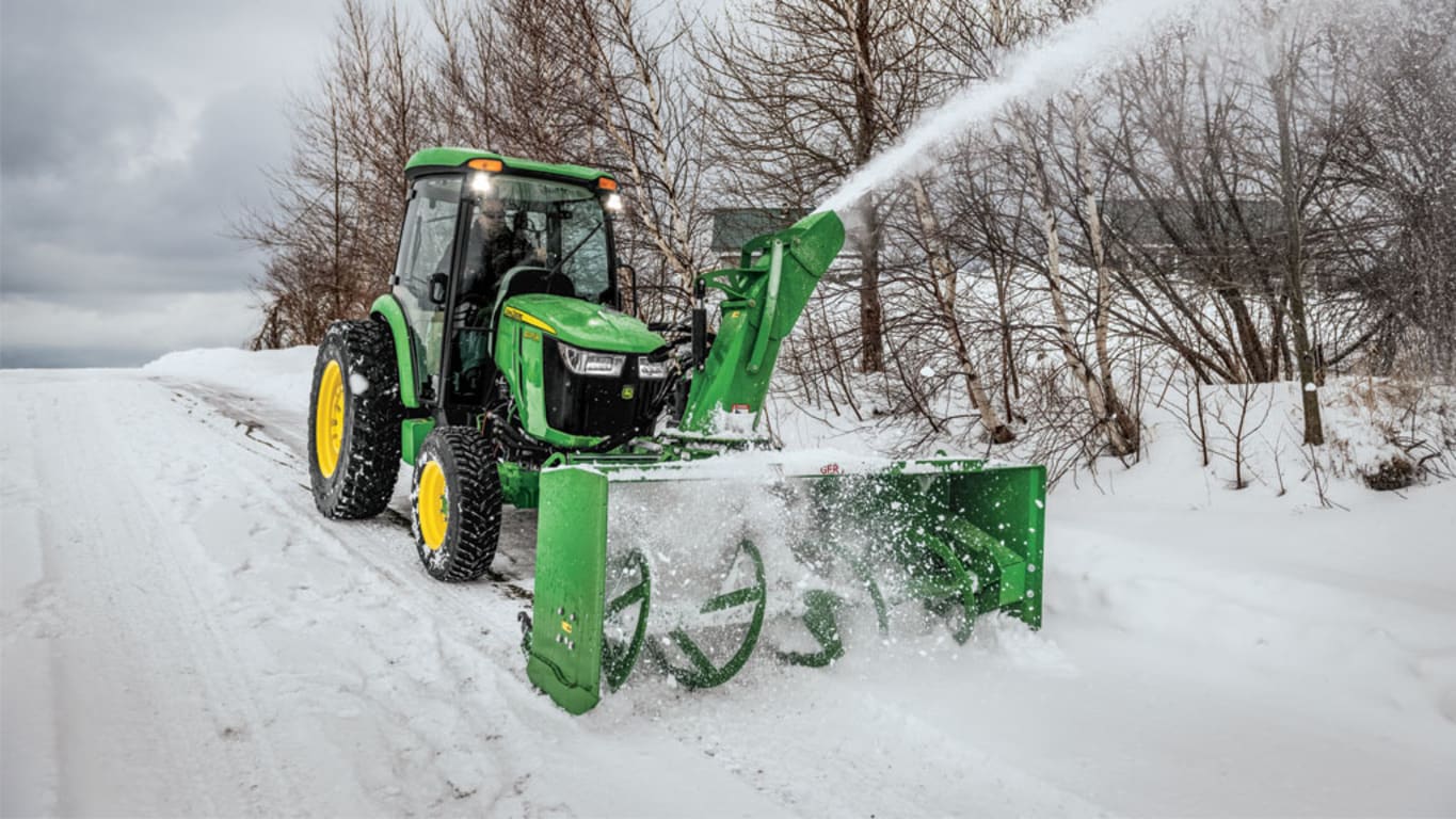 Snow Removal Equipment Frontier SB12F Front Mount Snowblowers John Deere CA