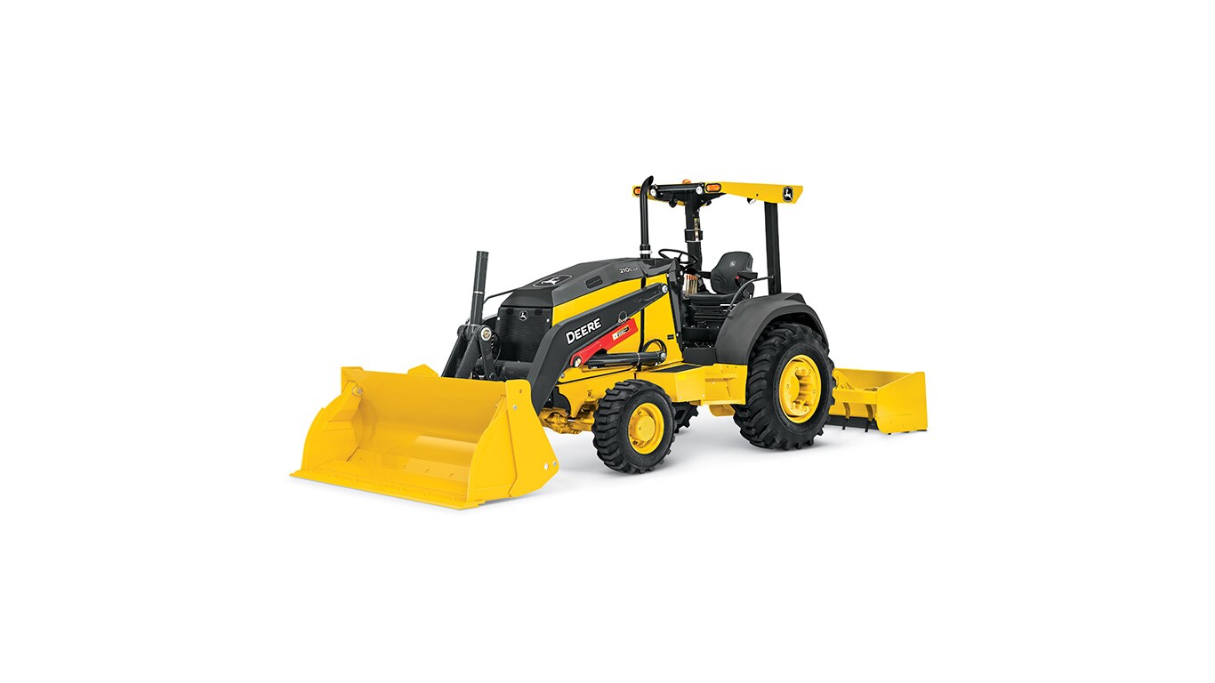 210 EP Tractor Loader on white background