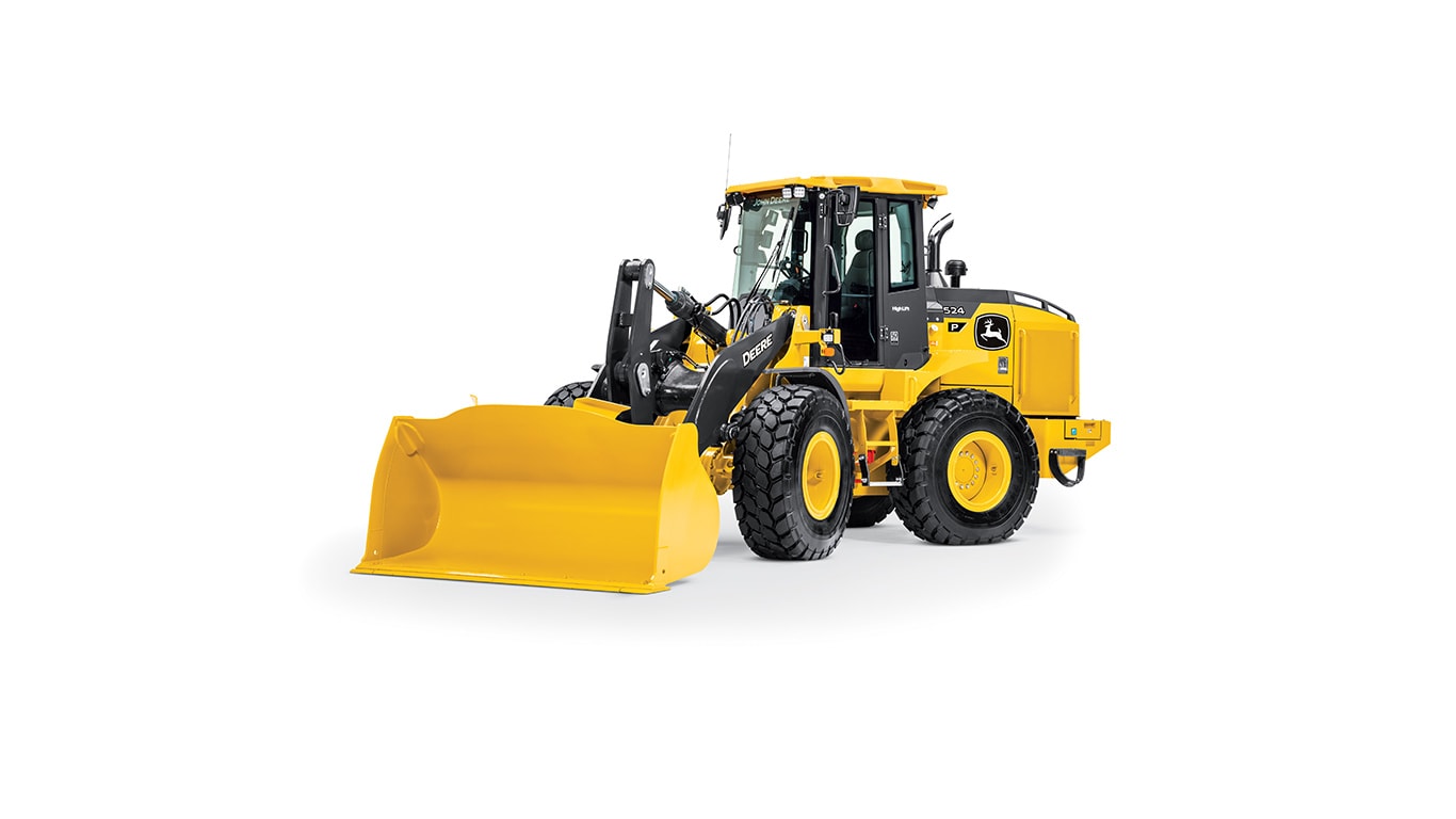 524 PTier MidSize Wheel Loader John Deere CA