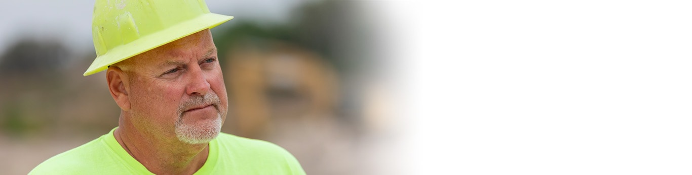 Head shot of Pate Clements outside at the mining site in Florida.